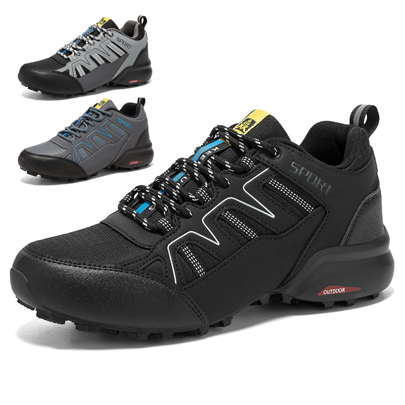 Men‘s Waterproof Hiking Sneake - Anti Slip Trail Running Sneakers ulasan dan harga